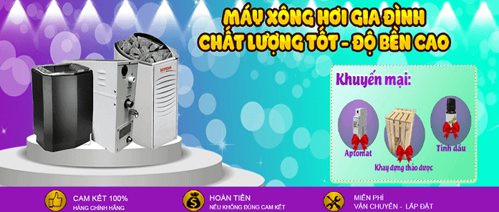 Máy xông hơi mua 1 được 7 – Sale Khủng 2022