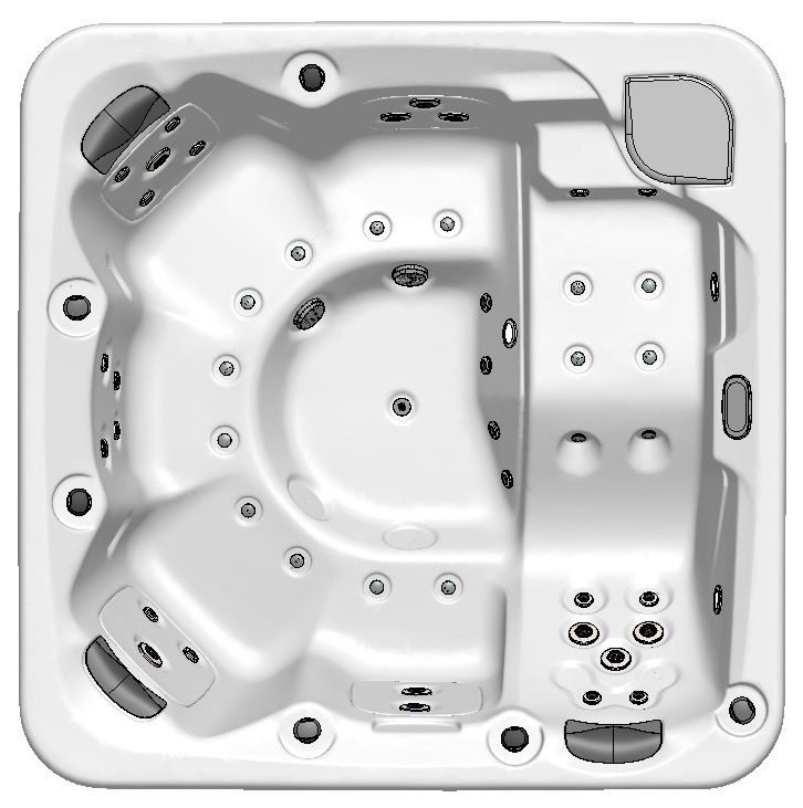 BỒN TẮM THỦY LỰC JACCUZZI KW-8800