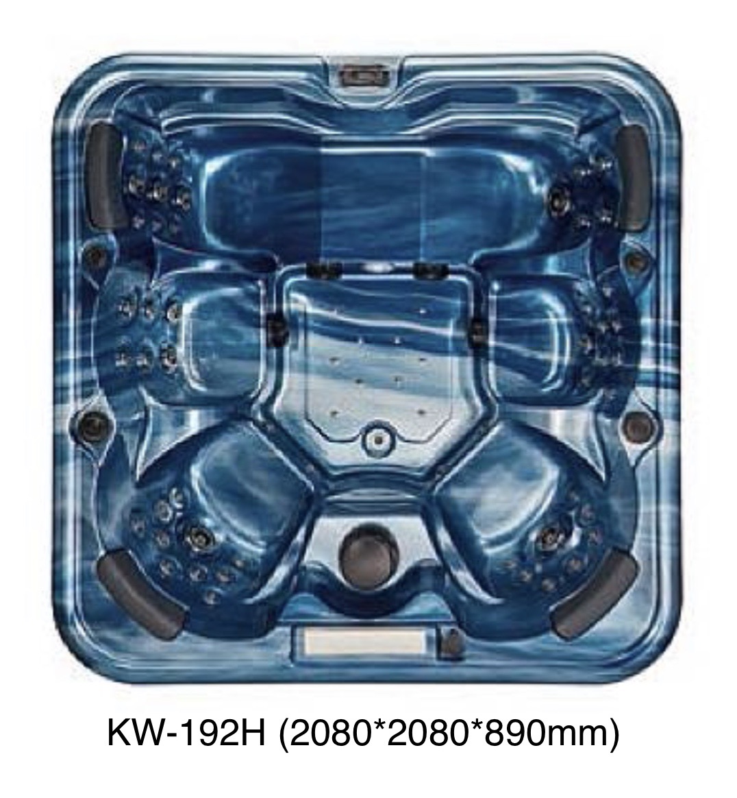 BỒN TẮM MASSAGE JACCUZZI KW-192H